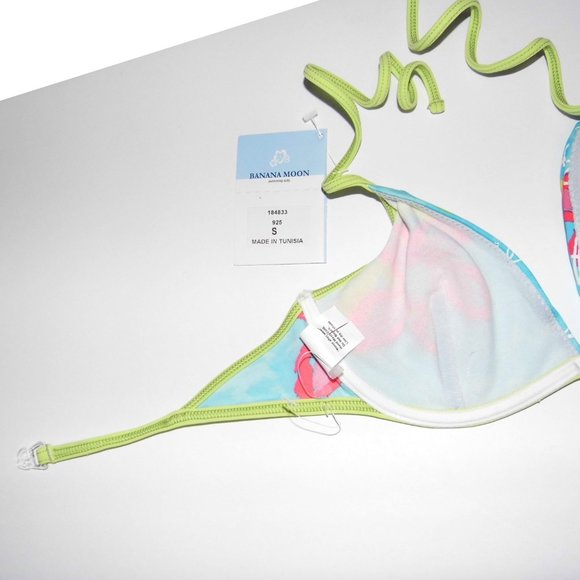 BANANA MOON Bikini Swim TOP sz Small - Picture 5 of 5